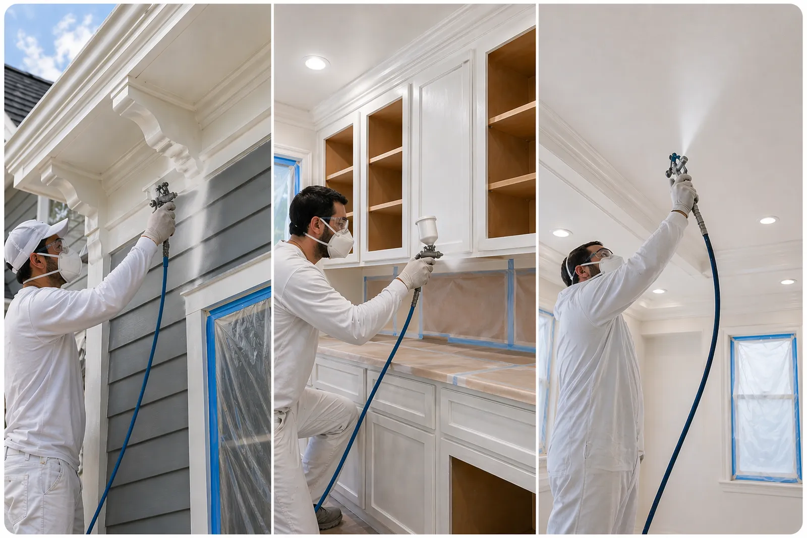 Professional spray painting